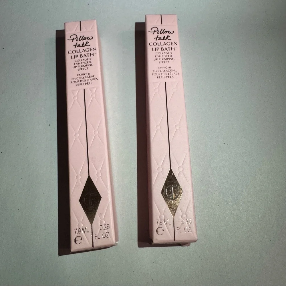 2 x Charlotte tilbury collagen lip bath